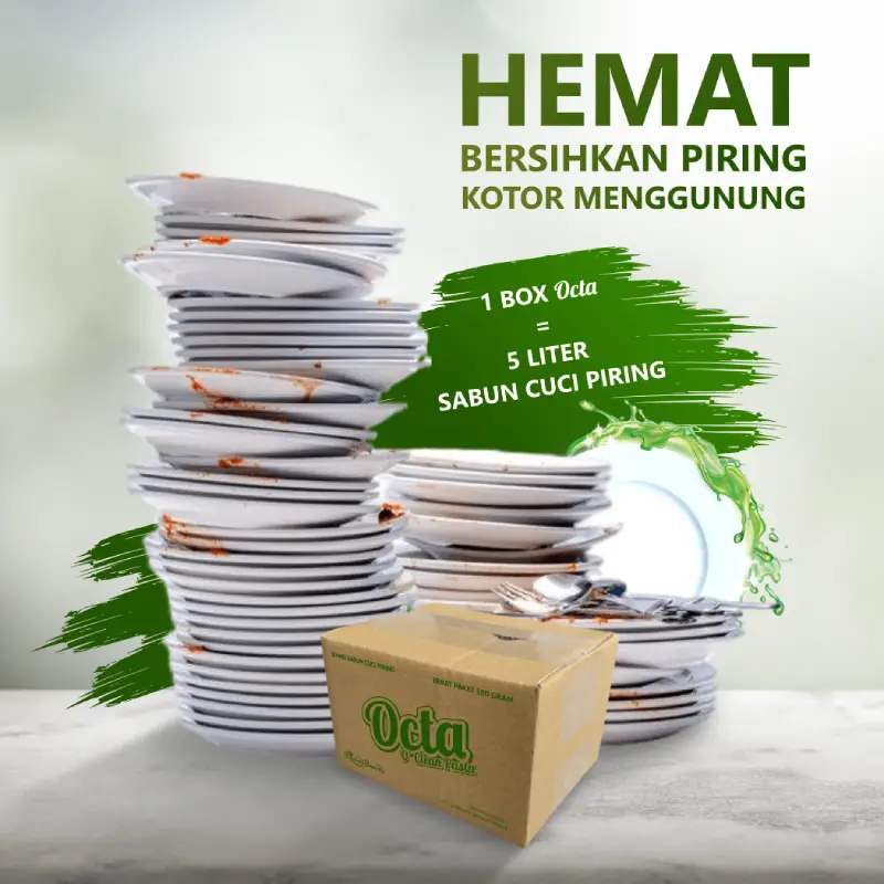 Octa Sabun Cuci Piring Hemat