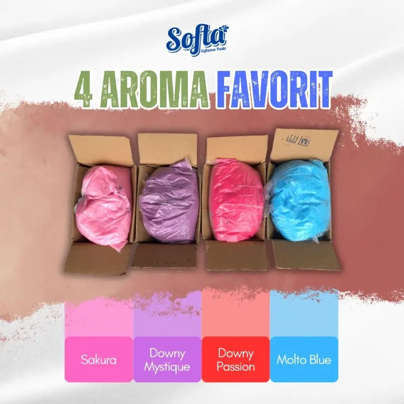 4 Varian Softa Softener Laundry