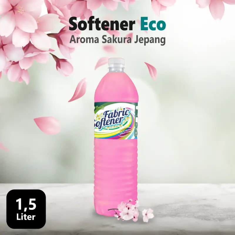 pelembut dan pewangi pakaian softener eco 1liter