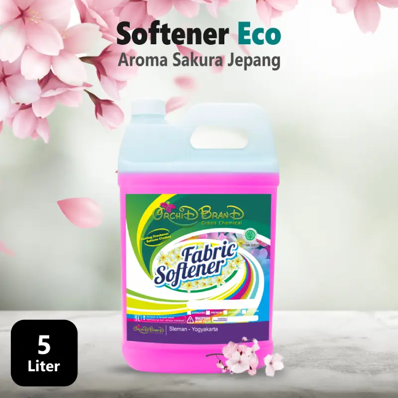 pelembut dan pewangi pakaian softener eco 5liter