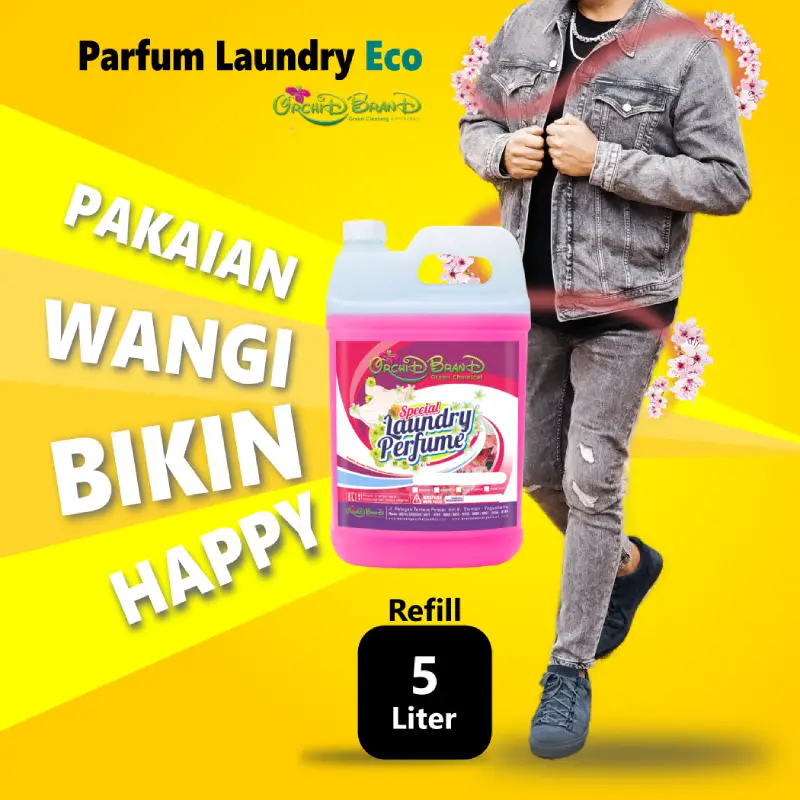 pewangi pakaian eco 5 l