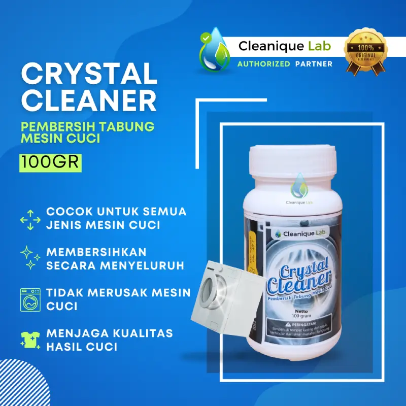Pembersih Tabung Mesin Cuci Crystal Cleaner
