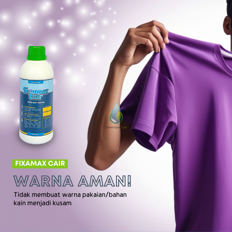 Pengikat Aroma Parfum Fixamax Cair Warna Aman