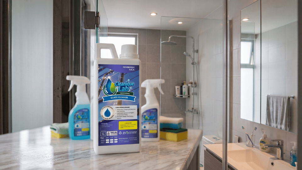 Memilih Pembersih Kerak Air Kaca Shower yang Tepat